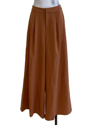 Orange Wide Pants