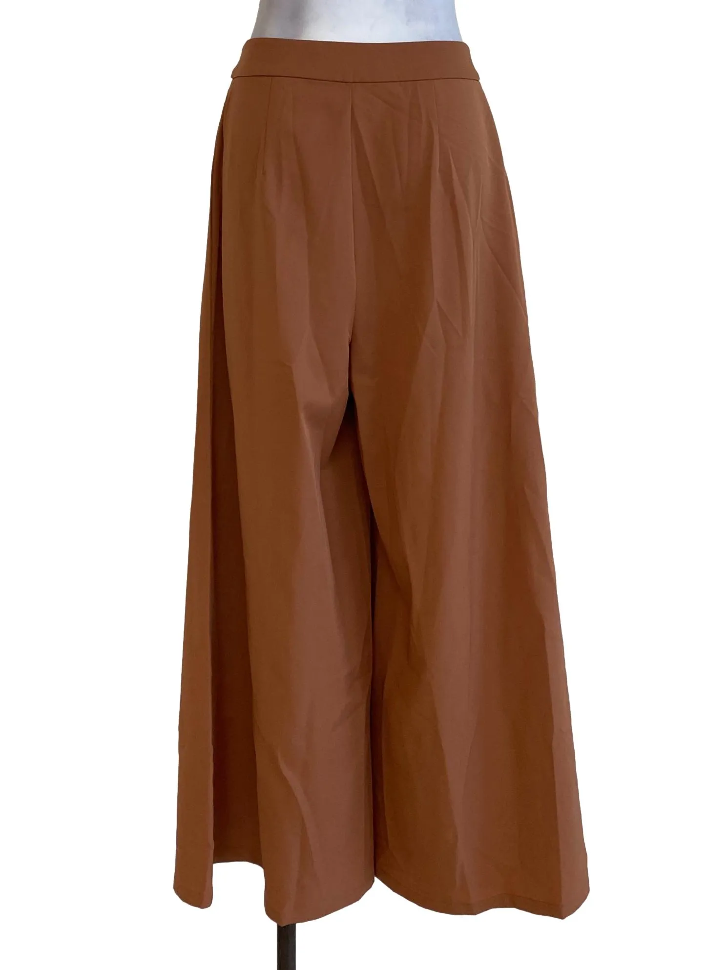 Orange Wide Pants