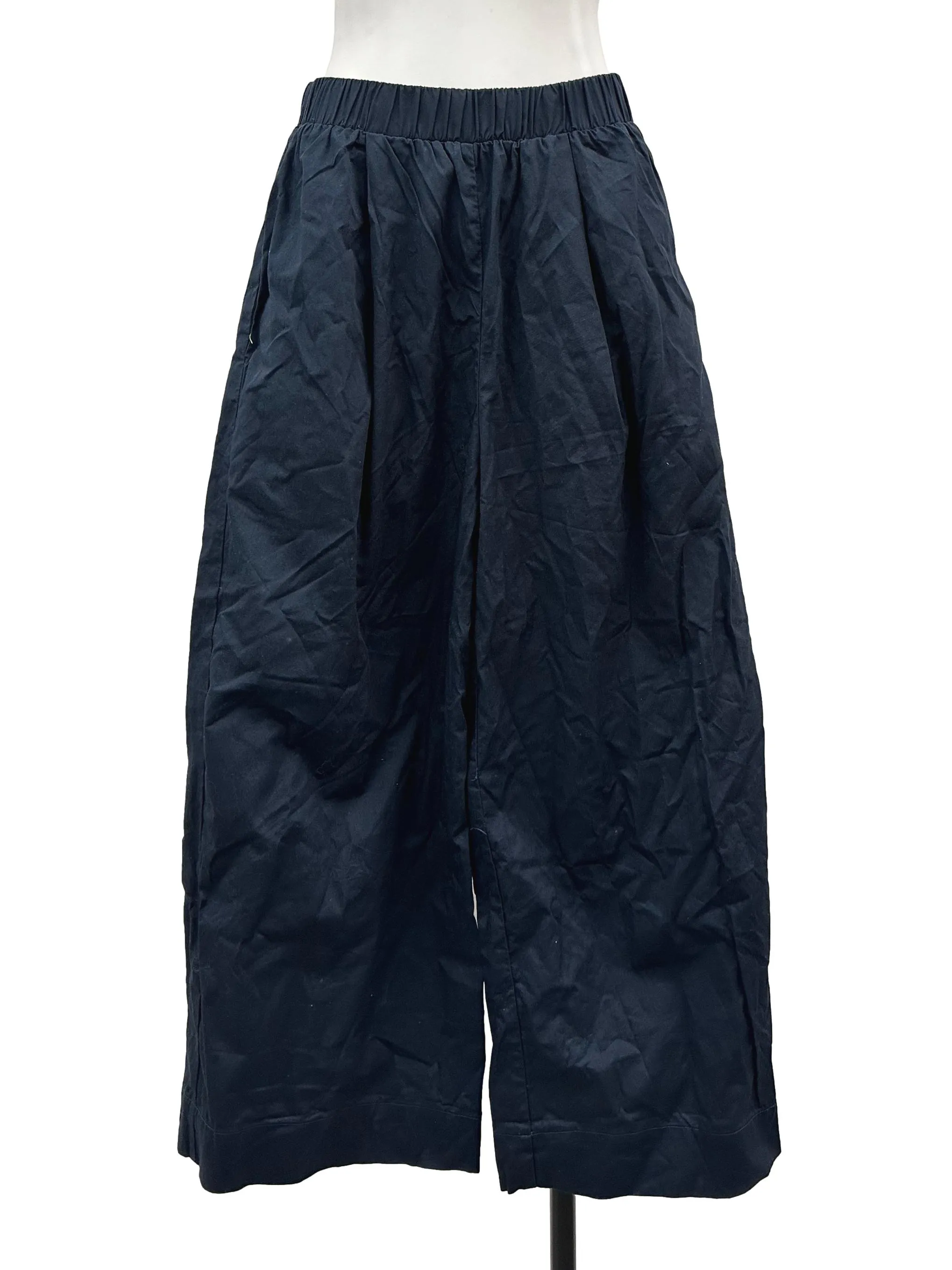 Organic Cotton Pleat Culottes OSN