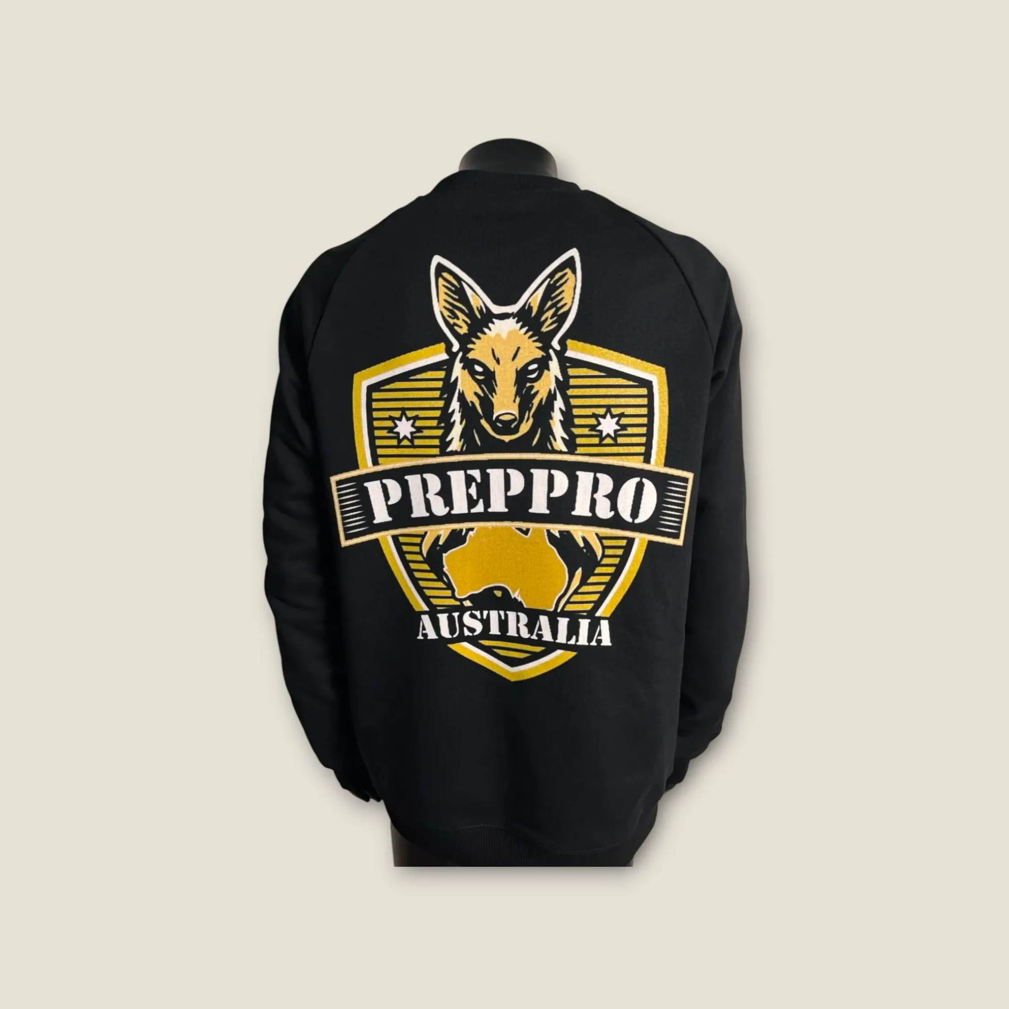PrepPro Premium Kangaroo Logo Jumper – Rugged Comfort with an Aussie Edge 🇦🇺