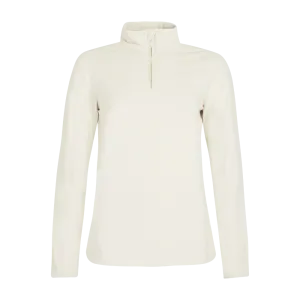 Protest Fabriz 1/4 Zip Top Womens - Kitoffwhite