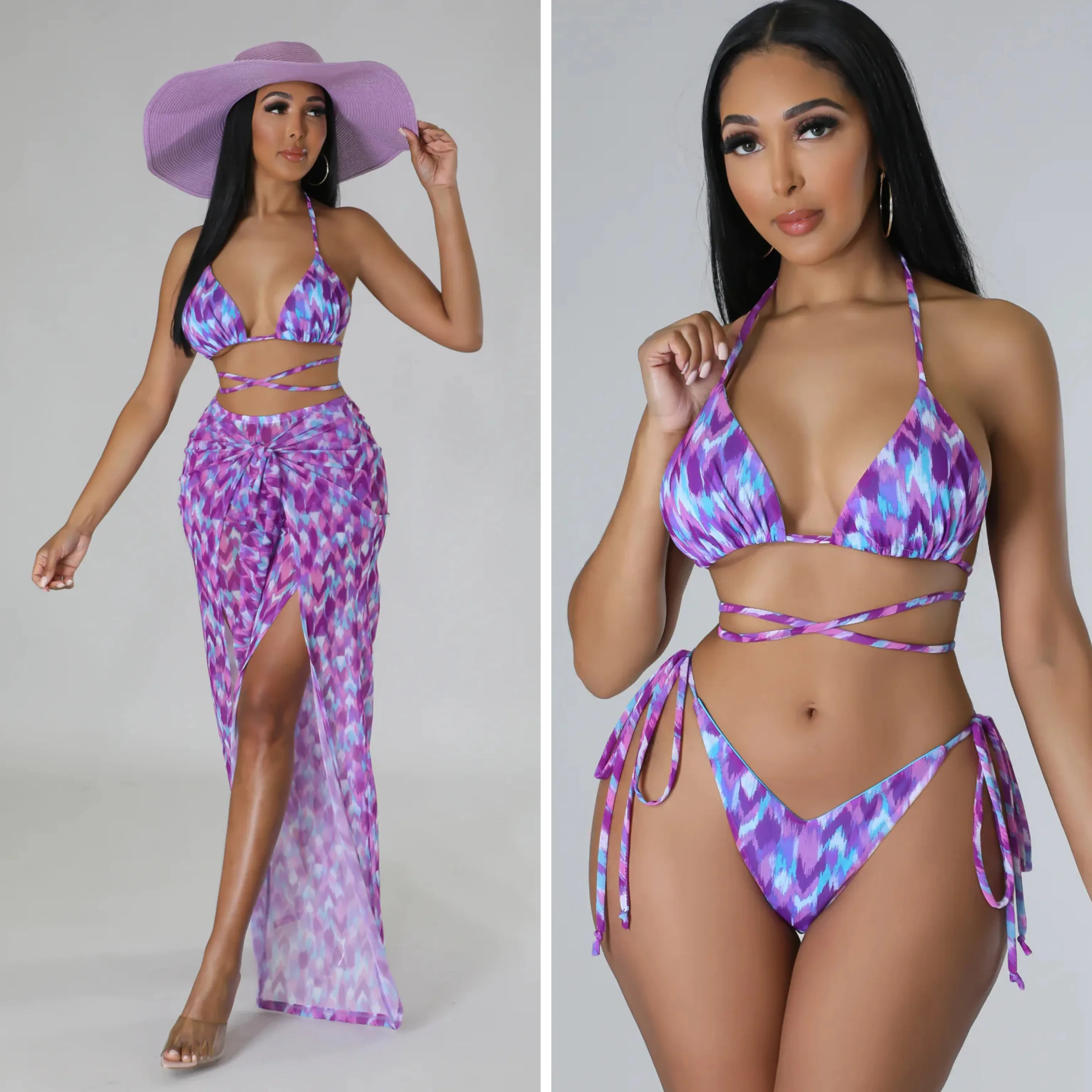 PURPLE PARADISE (3PCS)