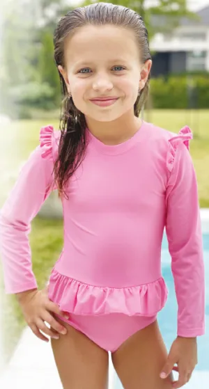 Rash Guard One Piece Girl