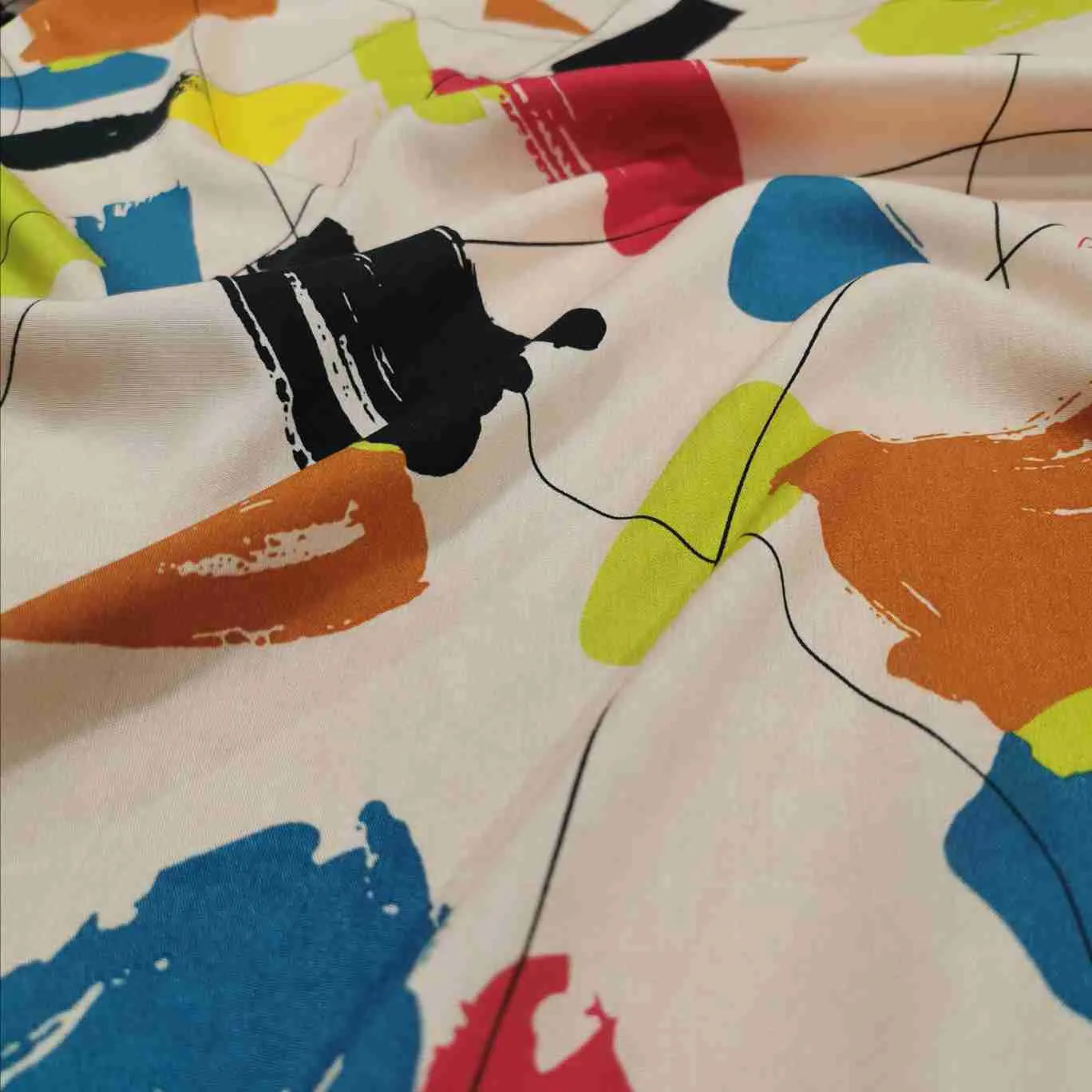 Rayon, Splash in Peach