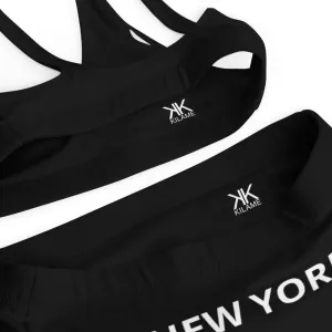Recycled high-waisted bikini 'Kilame logo'