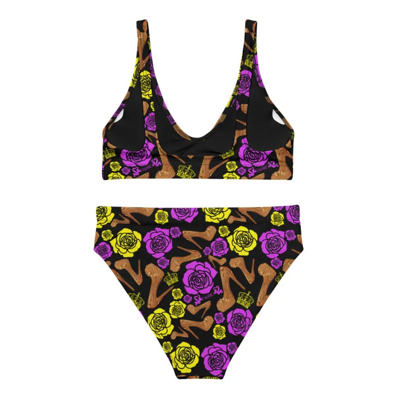 Recycled high-waisted bikini 'Pesela'