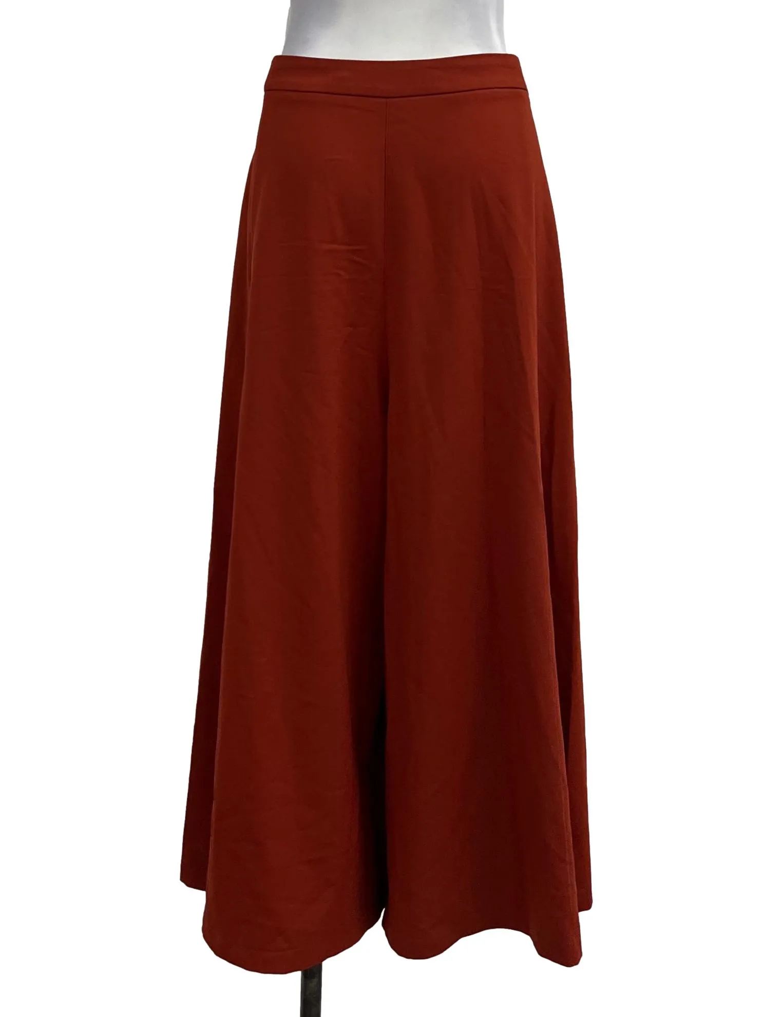Red Wide Leg Pants