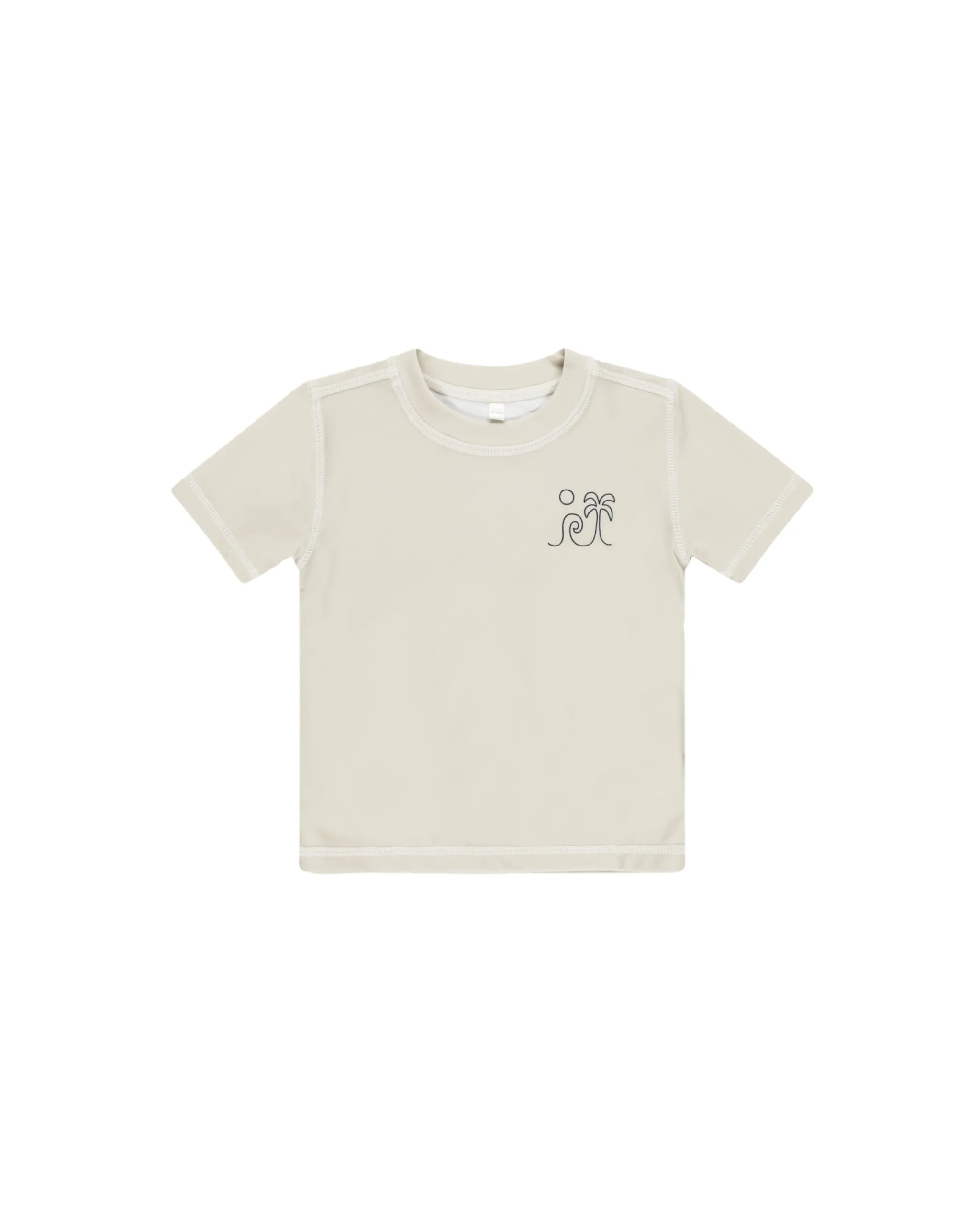 Rylee & Cru Boys Rashguard - Stone | Sustainable Boys Rashguard Canada
