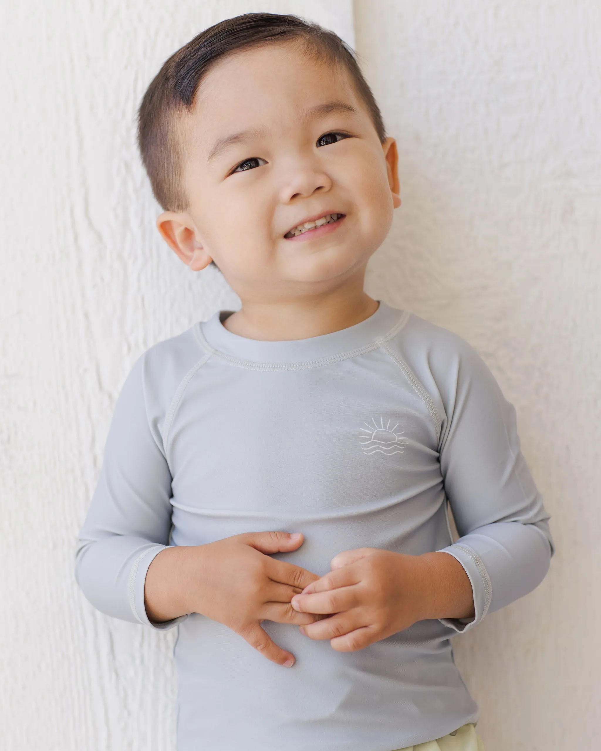 Rylee   Cru Long Sleeve Rashguard – Light Blue | UPF 50 
