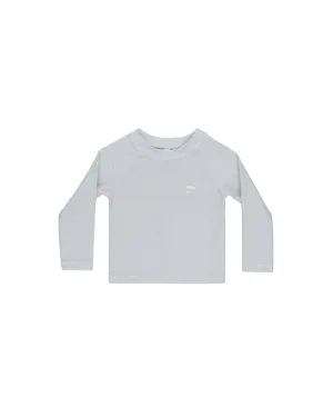 Rylee   Cru Long Sleeve Rashguard – Light Blue | UPF 50 