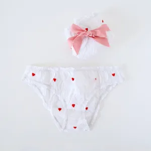 Scarlette Hand Embroidered Heart Culottes