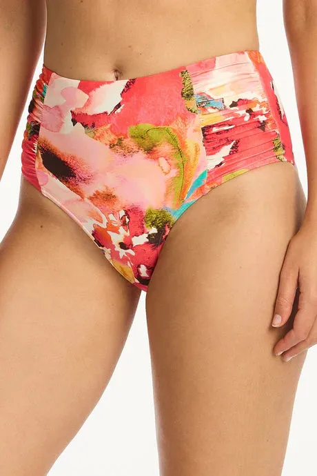 SEA LEVEL- CASCADE HIGH WAIST BOTTOM