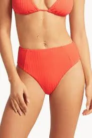 Sea Level - Honeycomb Retro High Waist Pant