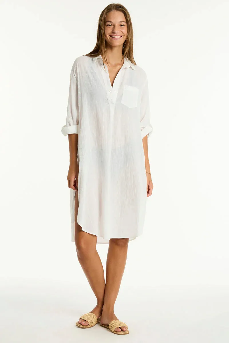Sea Level Stella Salt Cover up Kaftan