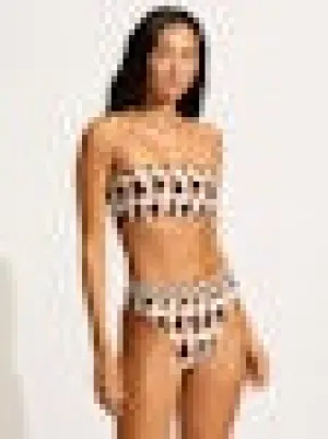 Seafolly Secret Garden High Rise Bikini Bottom