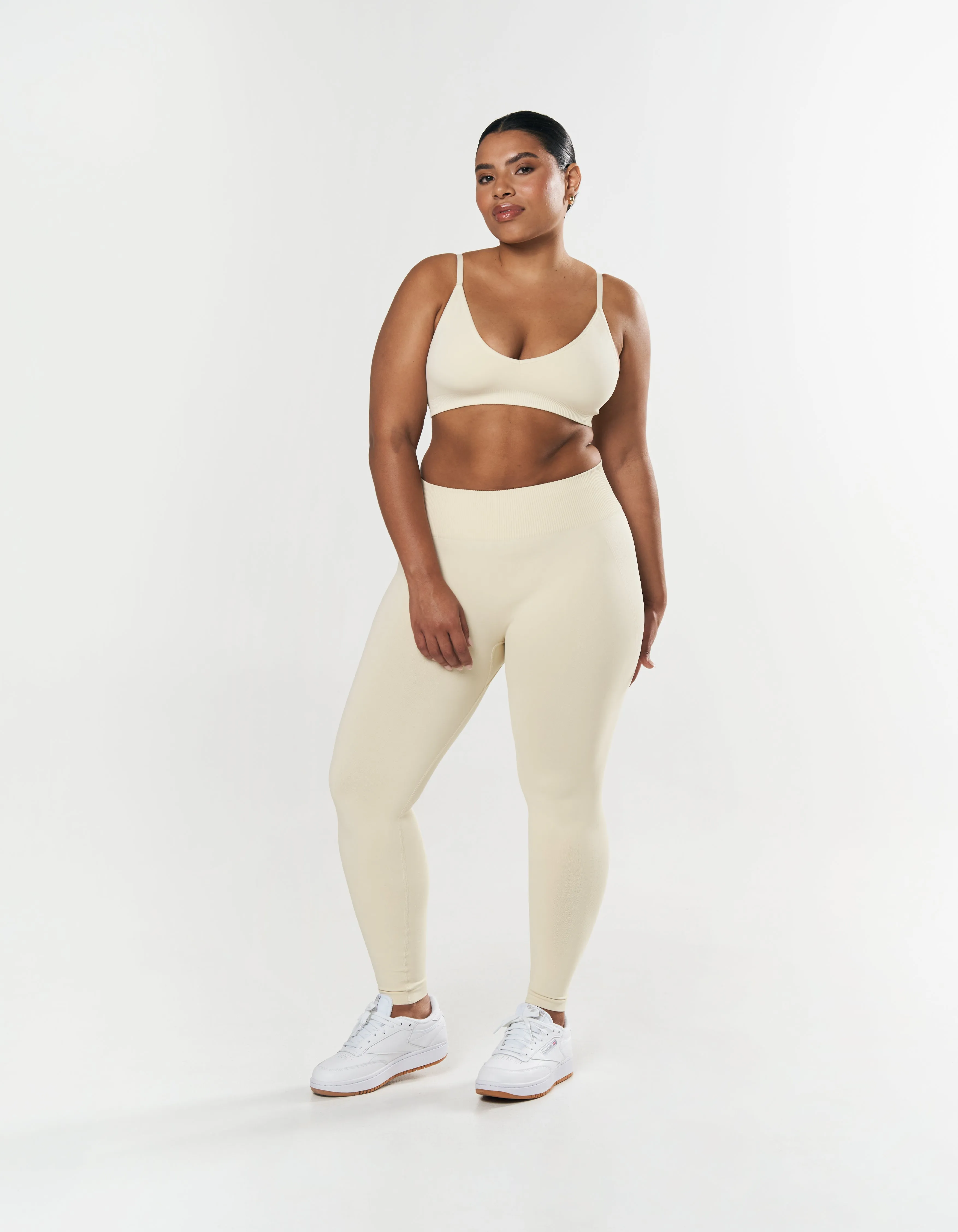 Seamless Base Bralette - Butter