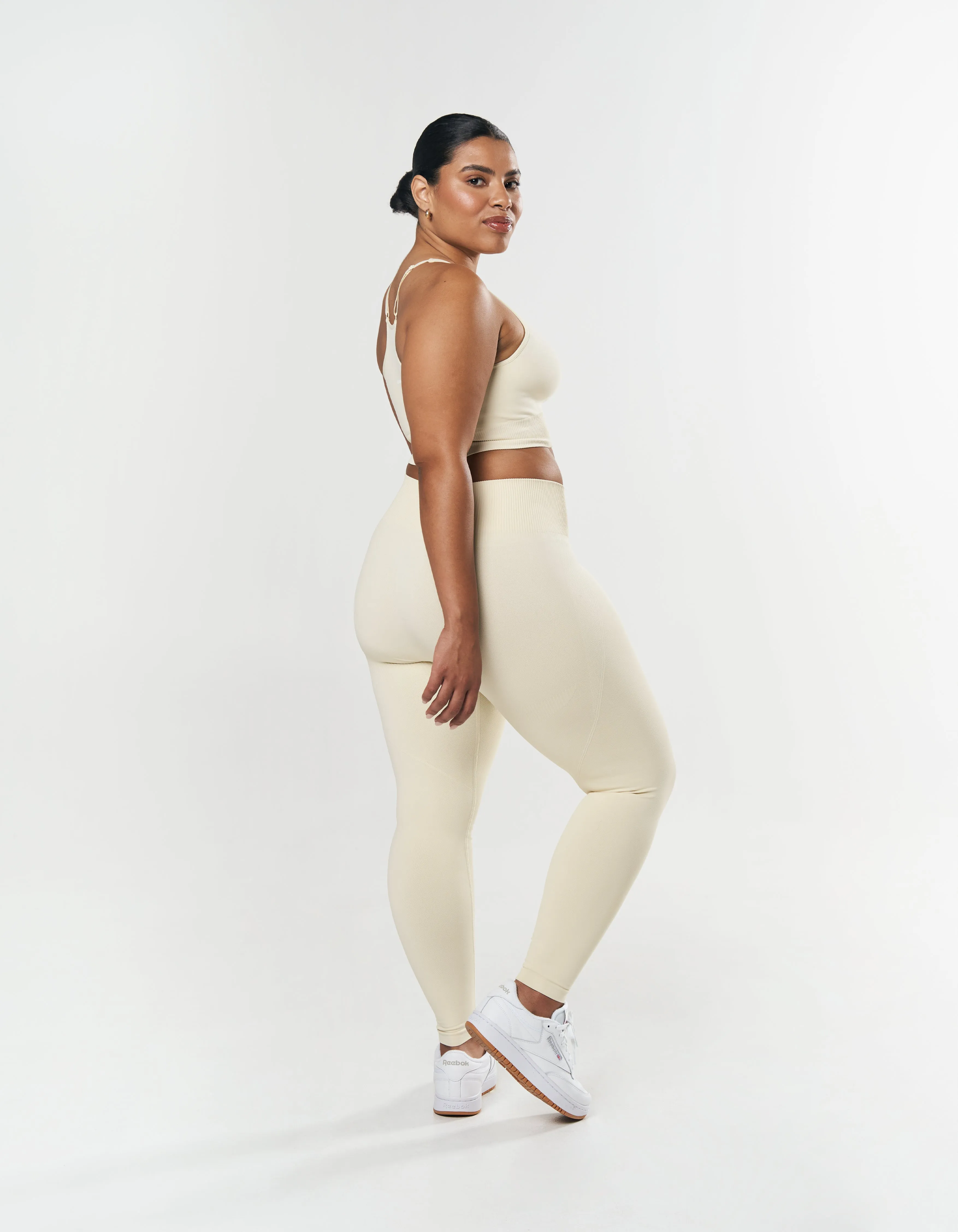 Seamless Strappy Crop - Butter