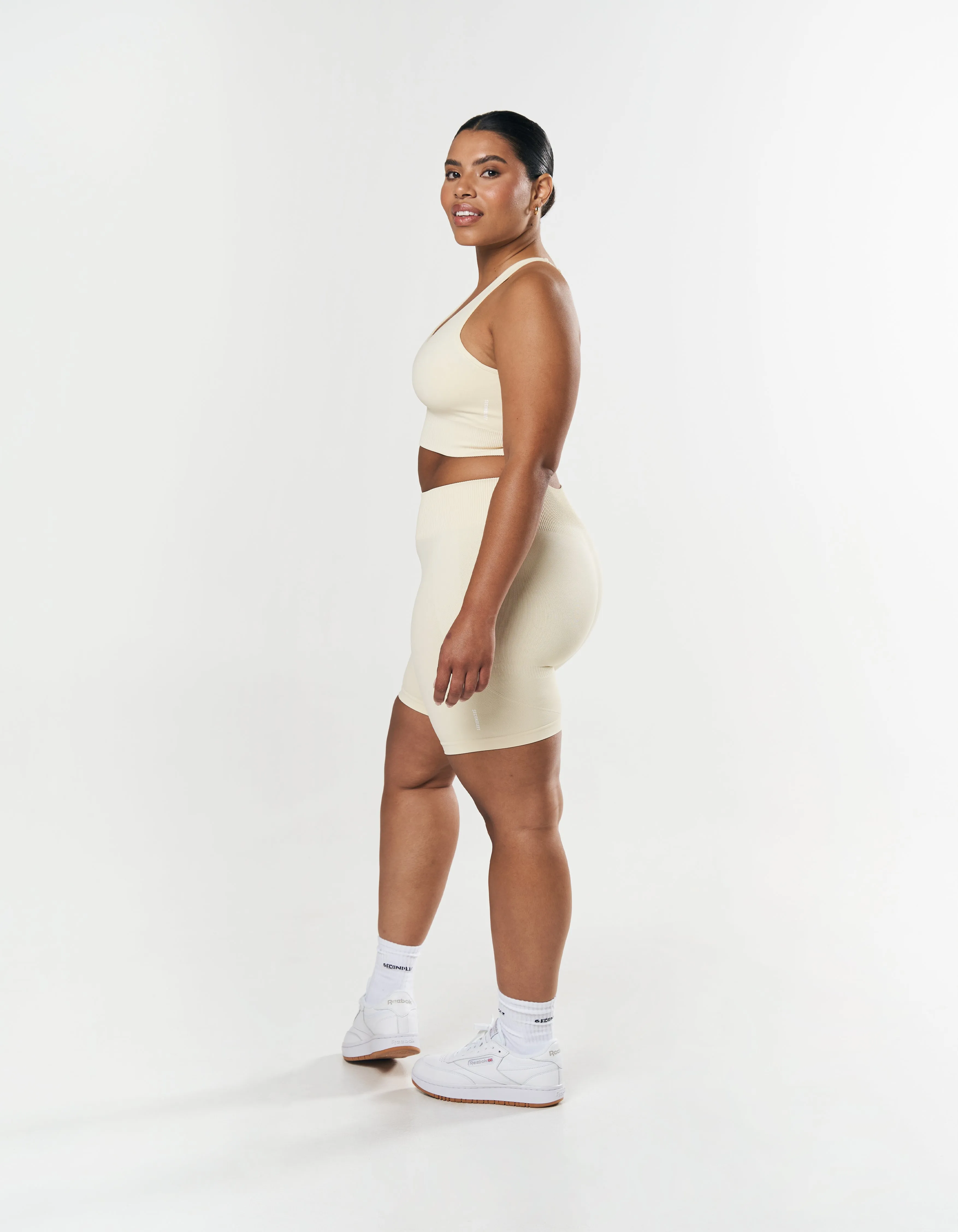 Seamless Strappy Crop - Butter