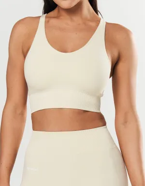 Seamless Strappy Crop - Butter