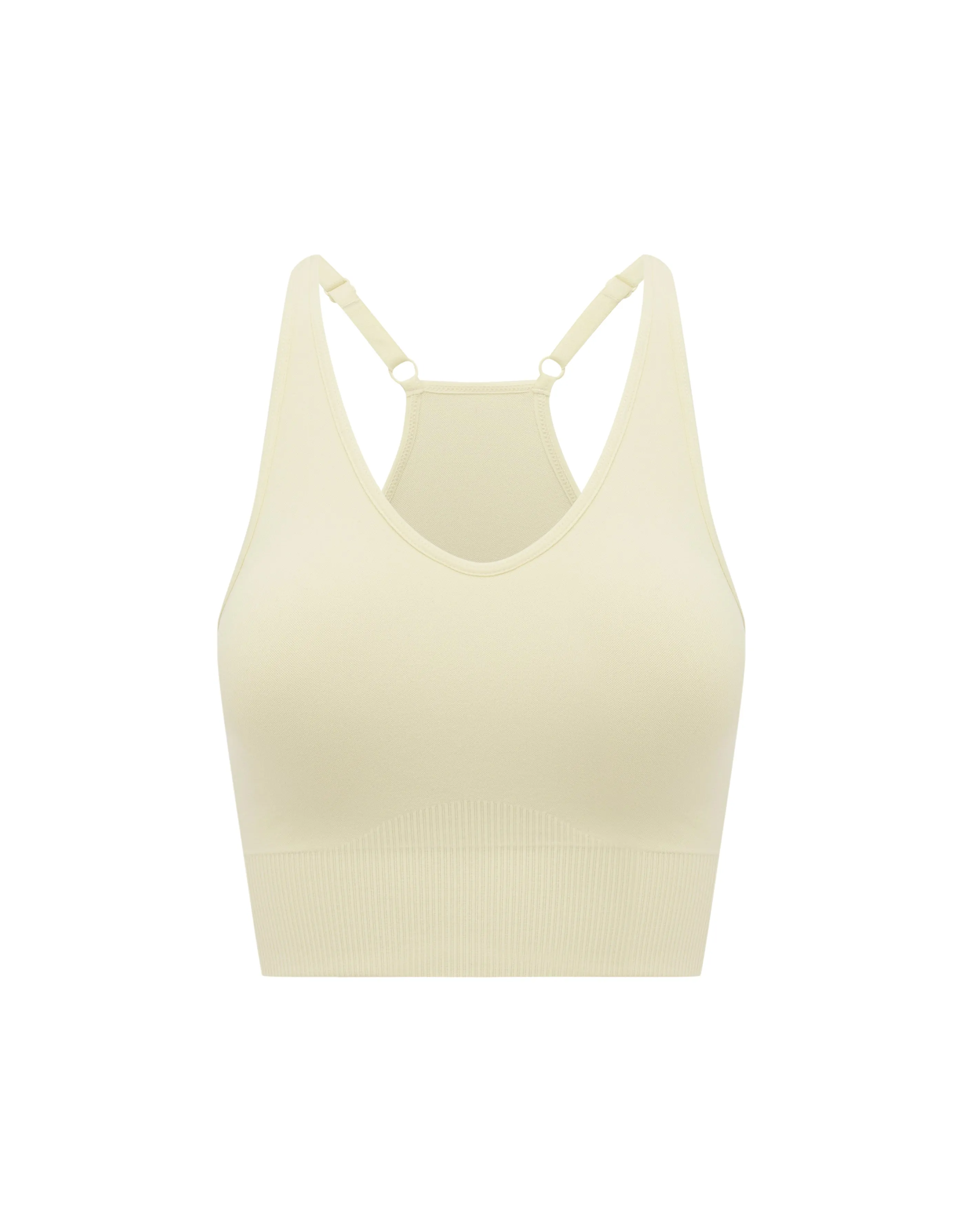 Seamless Strappy Crop - Butter