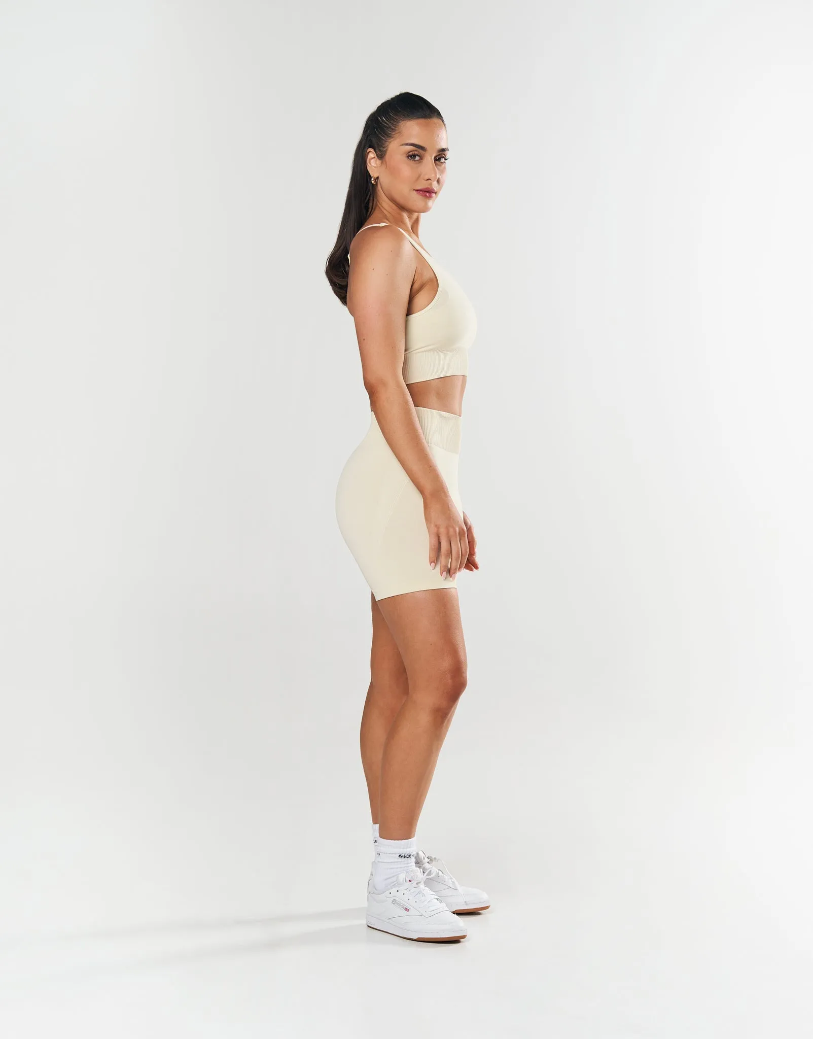 Seamless Strappy Crop - Butter
