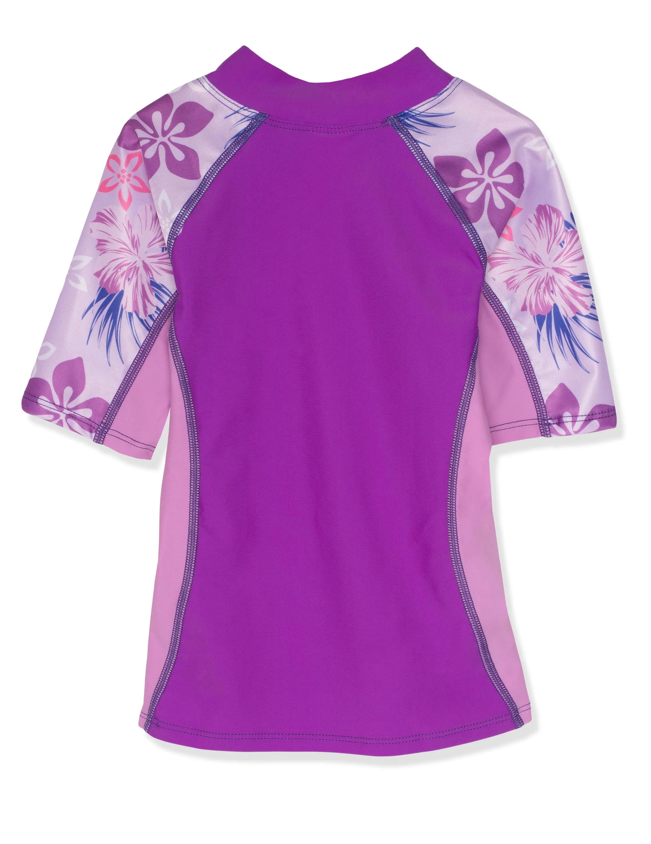 Seaside Rash Guard & Swim Legging - Malva