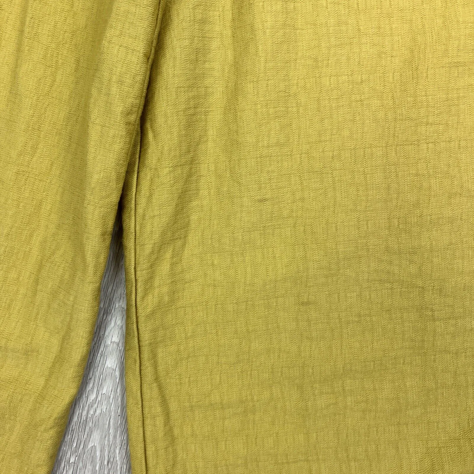 Seed Heritage Womens Mustard Yellow Wide-Leg Culottes Pants Size 8