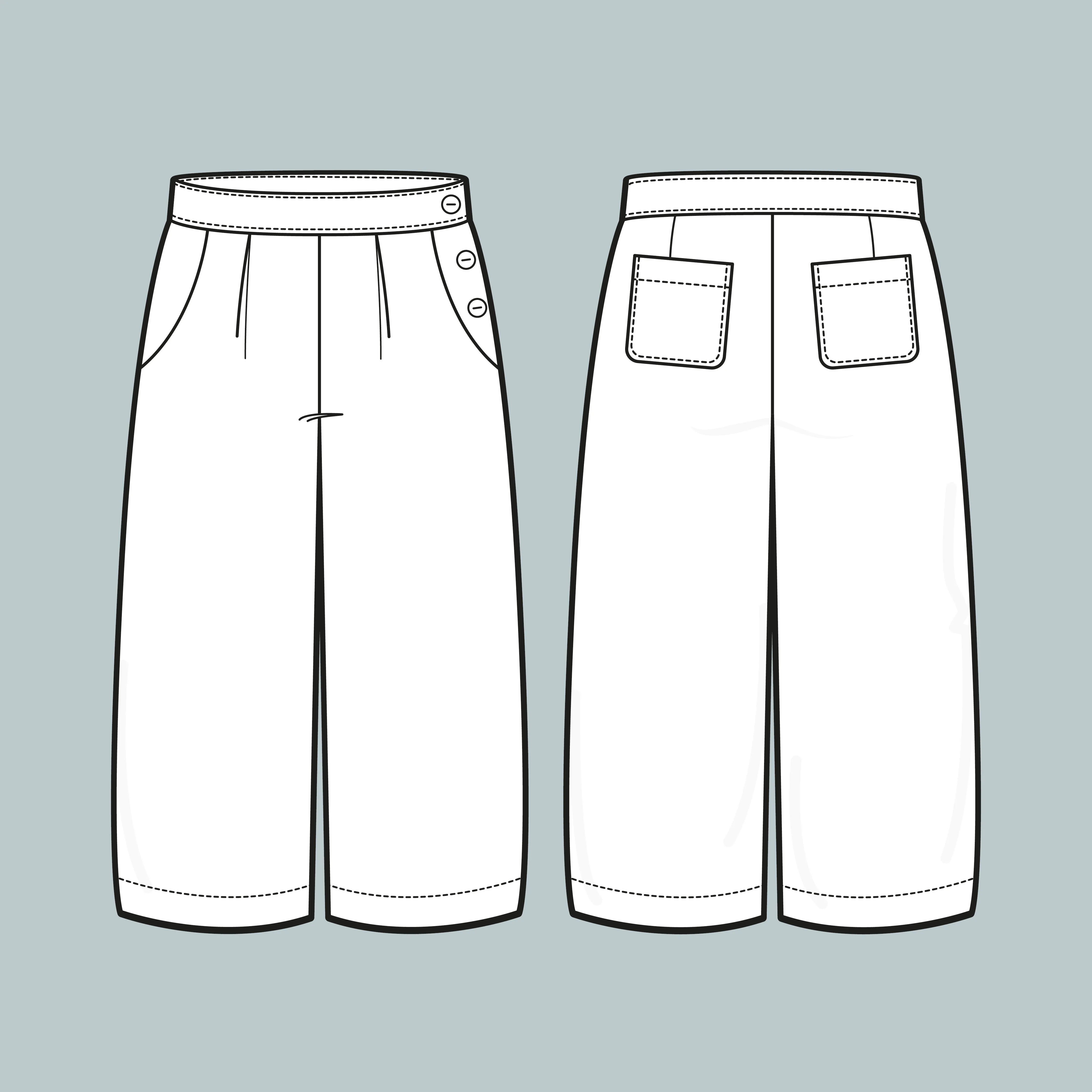 Sew Me Something Winnie Culottes PDF Sewing Pattern