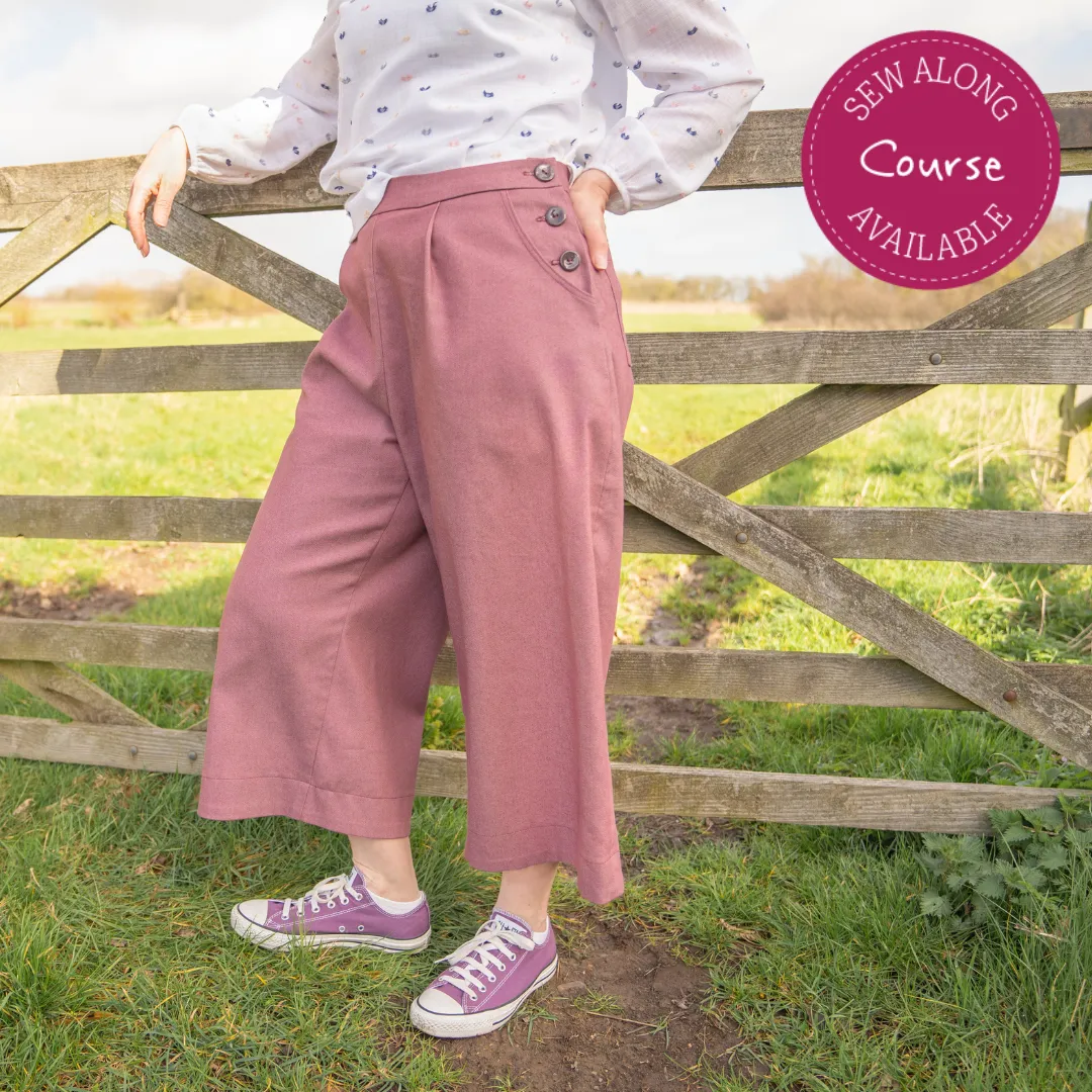 Sew Me Something Winnie Culottes PDF Sewing Pattern