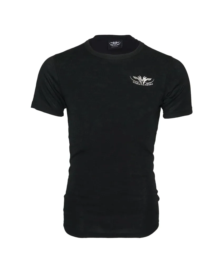 Short Sleeve Thermal Black by Game Gear