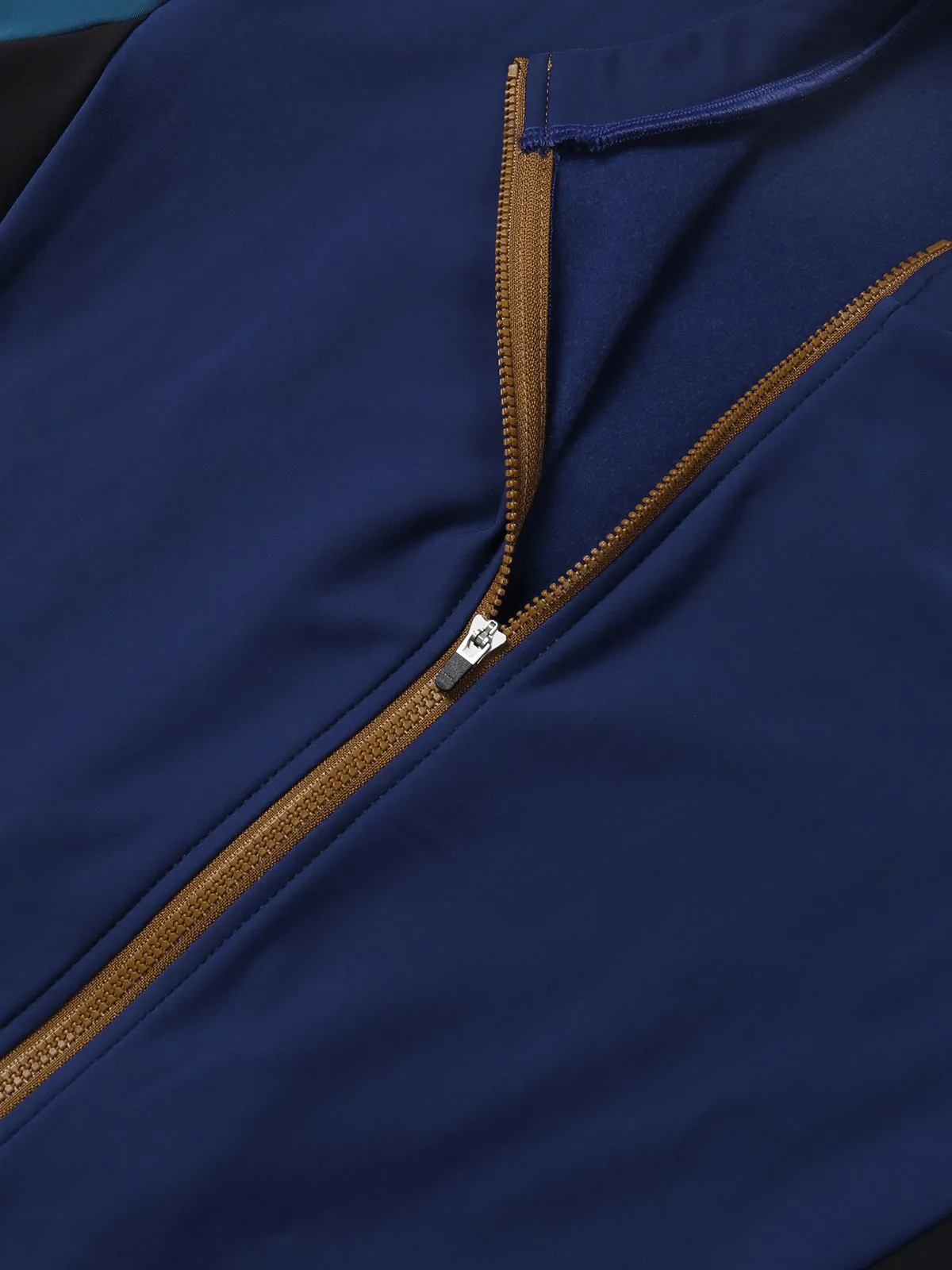 Skyline Fleece-lined Thermal Long Sleeve Jersey - Navy Indigo