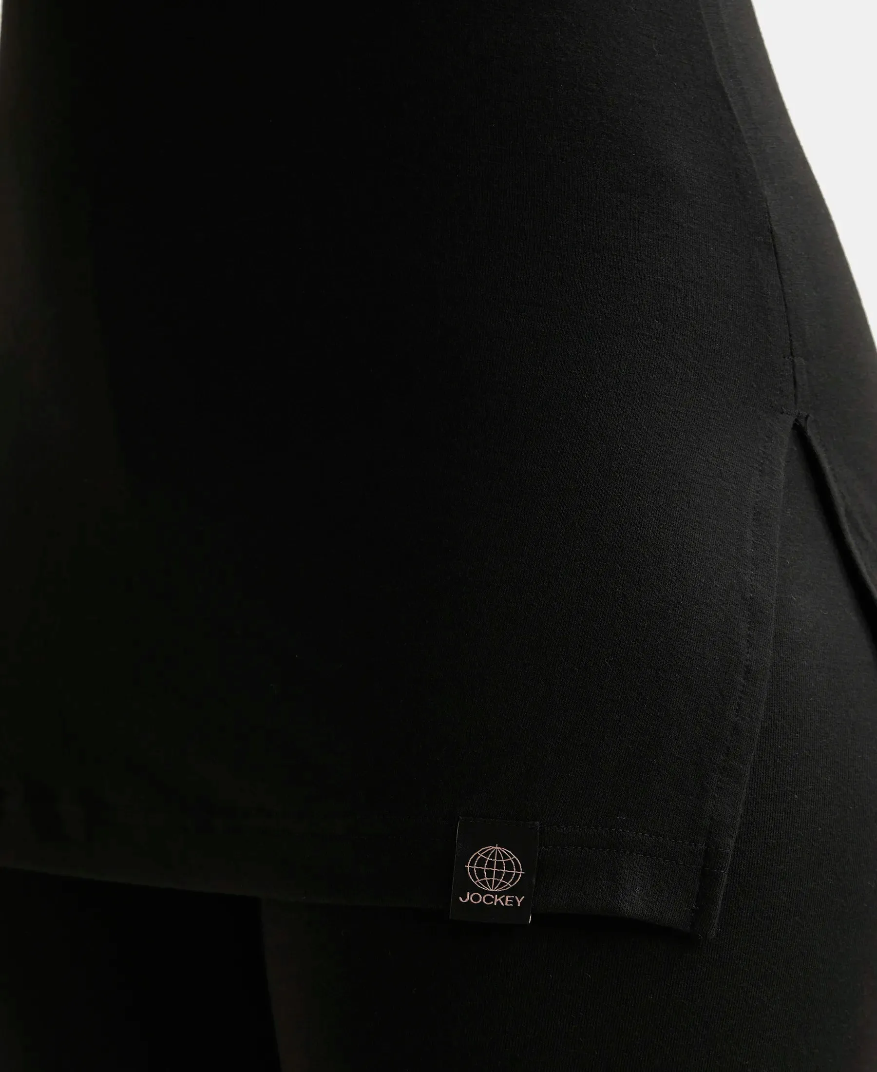 Soft Touch Microfiber Elastane Stretch Thermal Tank Top with StayWarm Technology - Black