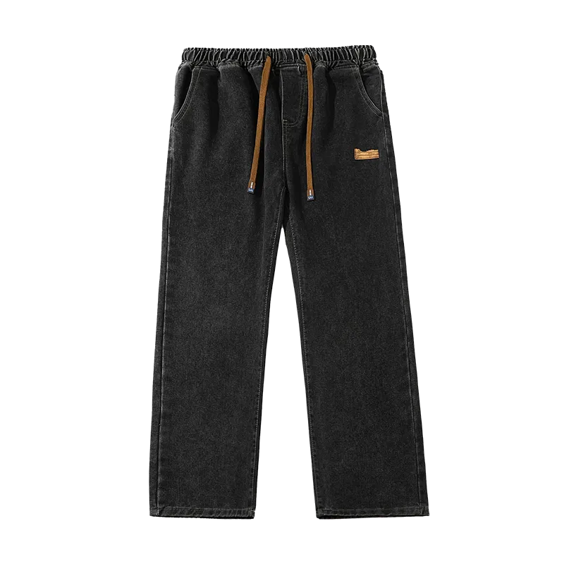 Solid elastic jeans-D85 | Inspanda