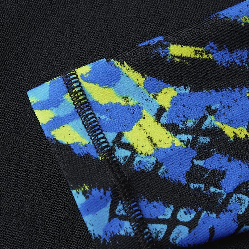 Speedo Boys Print Long Sleeve Rashie