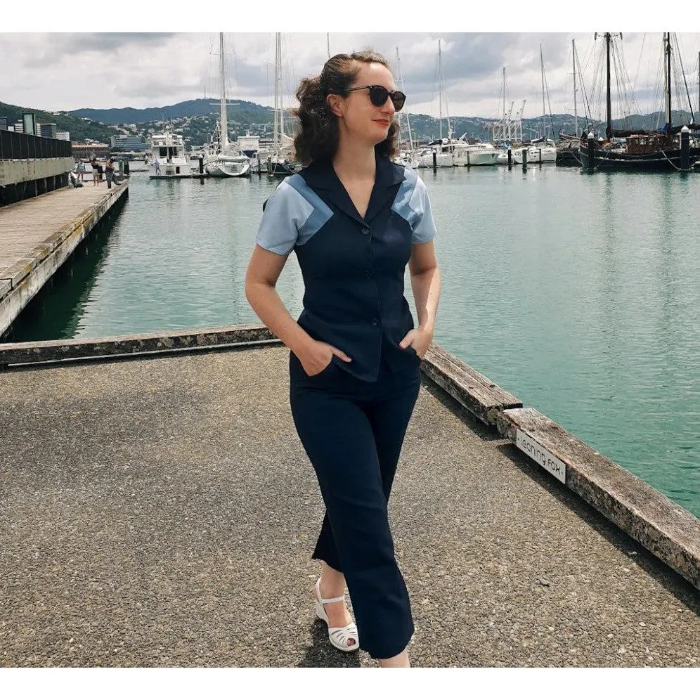 Star Struck Clothing Culottes in Navy