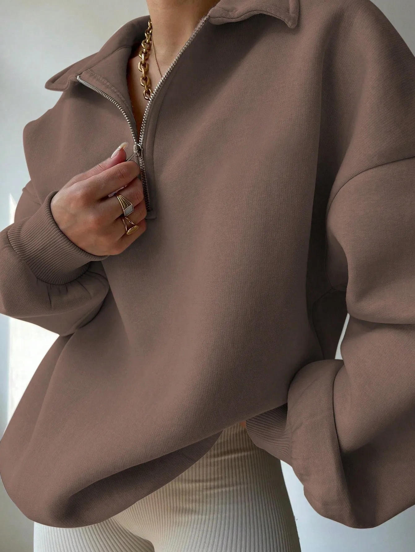 Sudadera con capucha INAWLY para mujer en