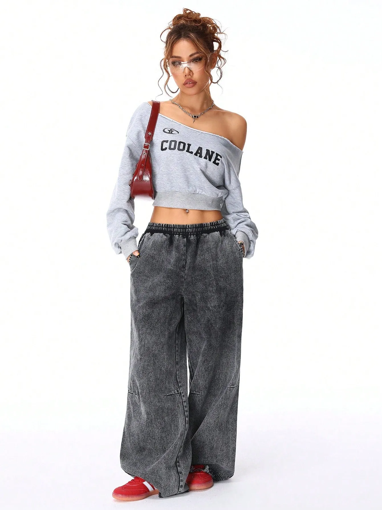 Sudadera Coolane de una sola manga para mujer en