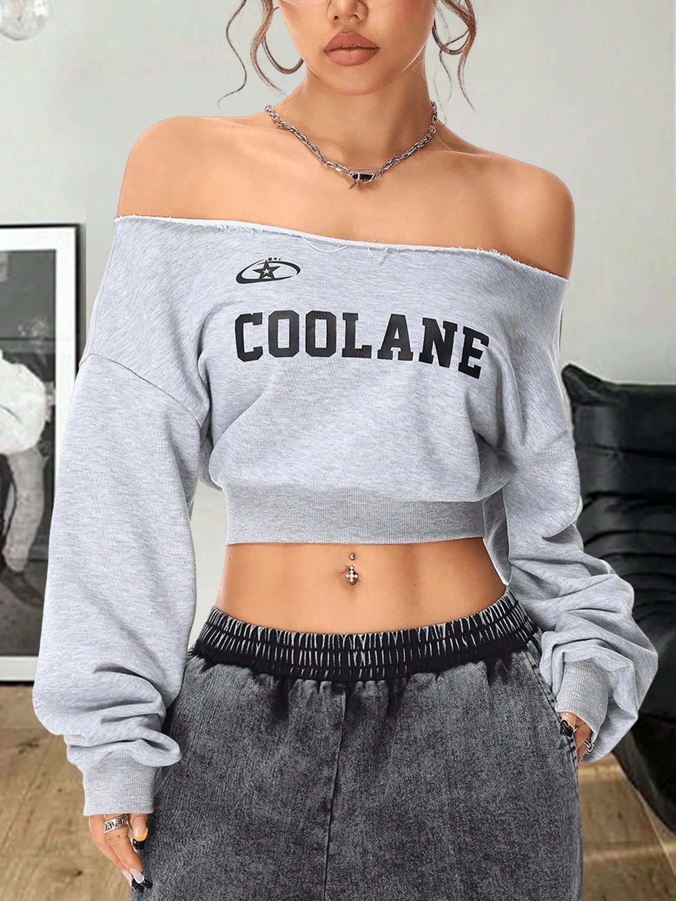 Sudadera Coolane de una sola manga para mujer en