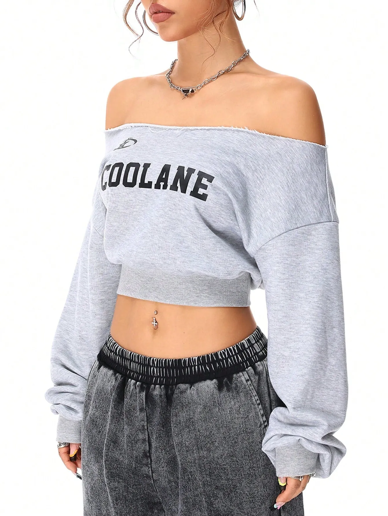 Sudadera Coolane de una sola manga para mujer en