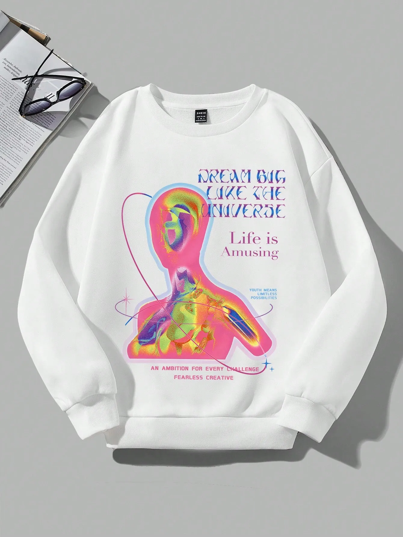 Sudadera Holgada Cherry Vibes para Mujer en