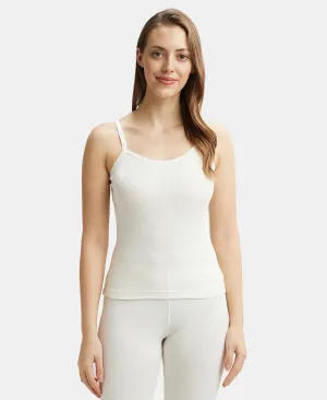 Super Combed Cotton Rich Thermal Camisole with StayWarm Technology - Off White