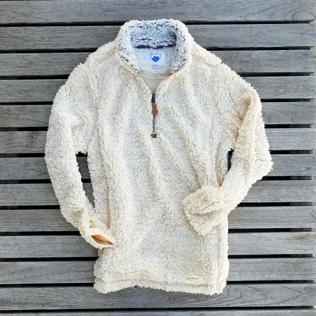 The Victoria Sherpa Pullover Jacket