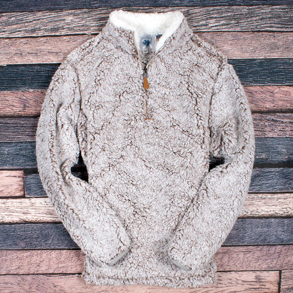 The Victoria Sherpa Pullover Jacket