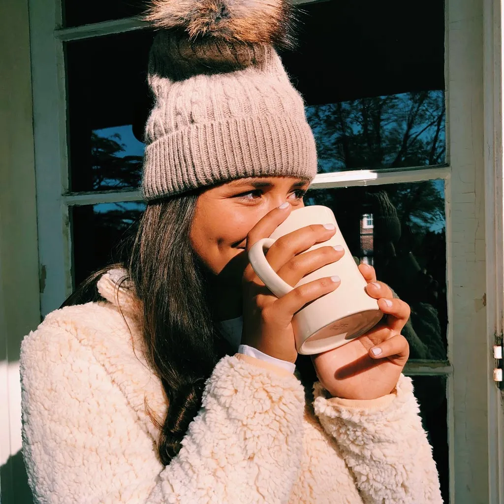 The Victoria Sherpa Pullover Jacket