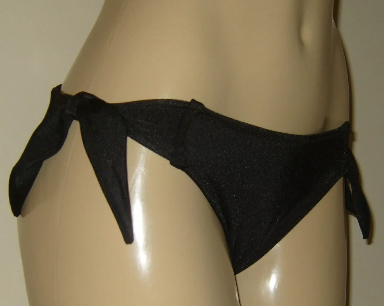 Thick Tie Sides Low-Waist Bikini Bottoms