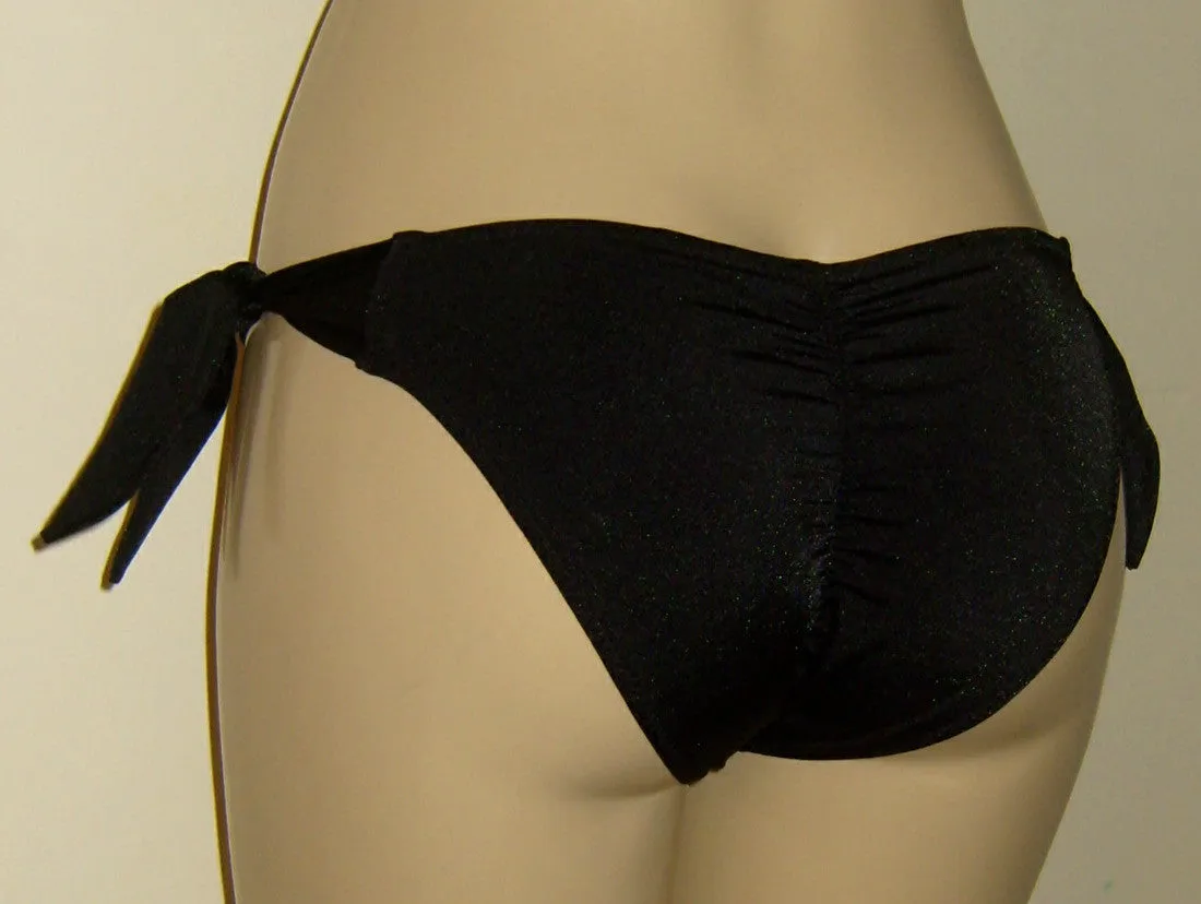 Thick Tie Sides Low-Waist Bikini Bottoms