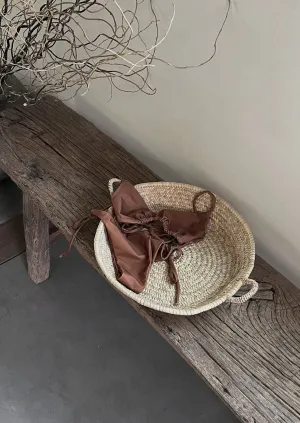 Triangle Bikini Top - Rust