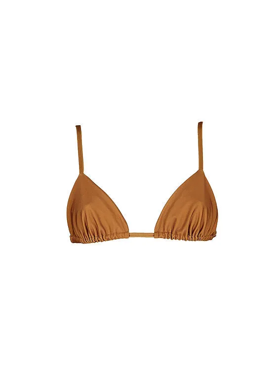 Triangle Bikini Top - Rust