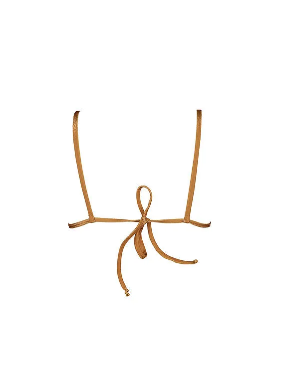 Triangle Bikini Top - Rust