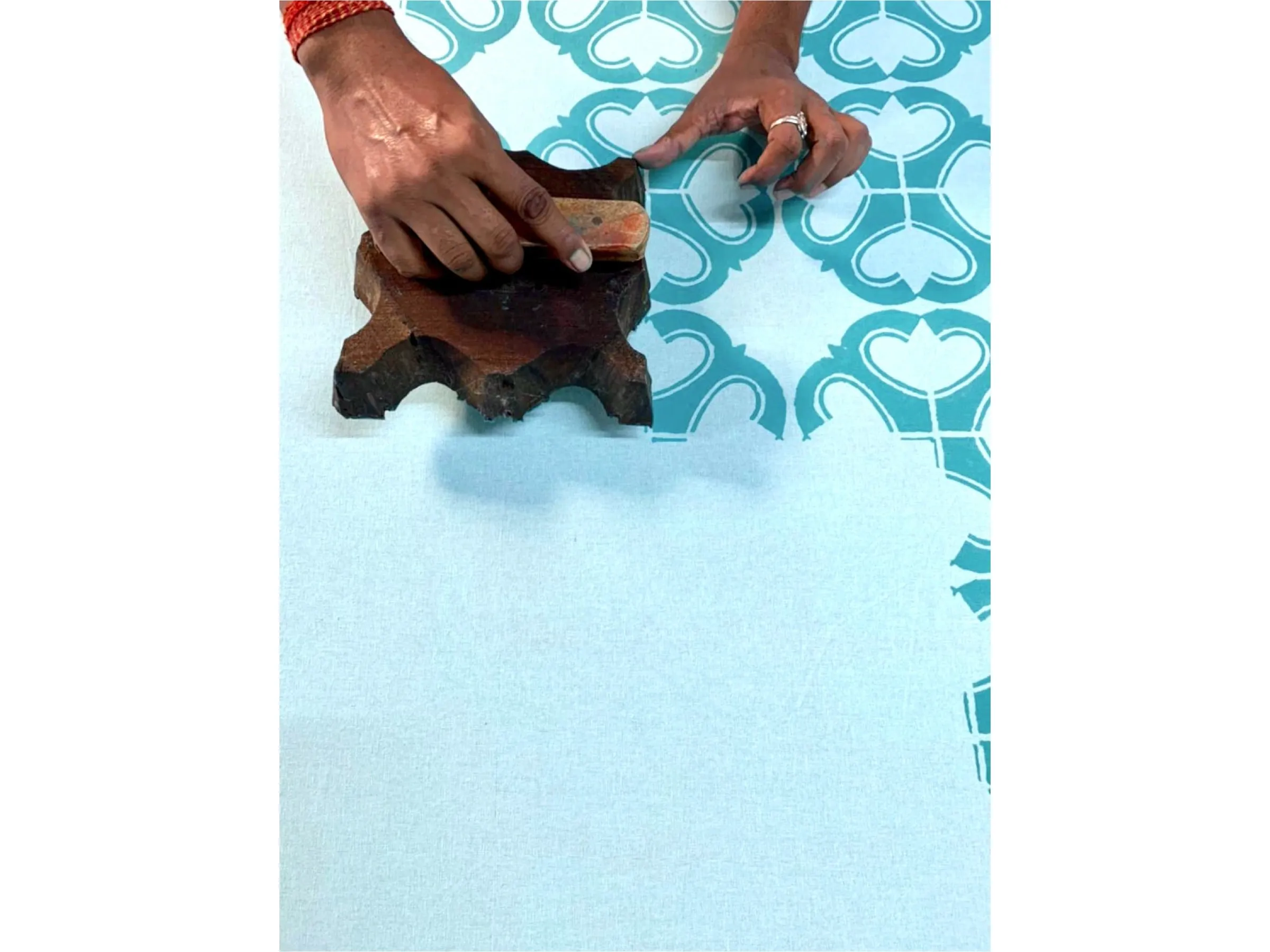 Turquoise Condor Apron